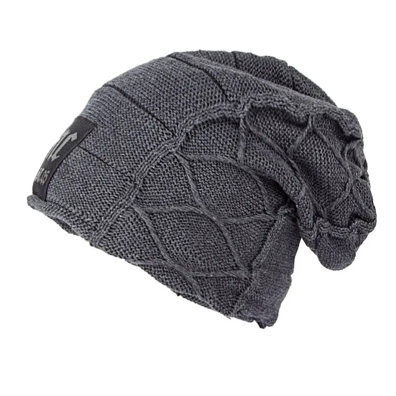 Winter Fleece Lined Knit Skull Cap Plaid Oversized Baggy Beanie Slouchy Hats for Men,Gray Dark Red Brown Black
Winter Fleece Lined Knit Skull Cap Plaid Oversized Baggy Beanie Slouchy Hats for Men,Gray Dark Red Brown Black