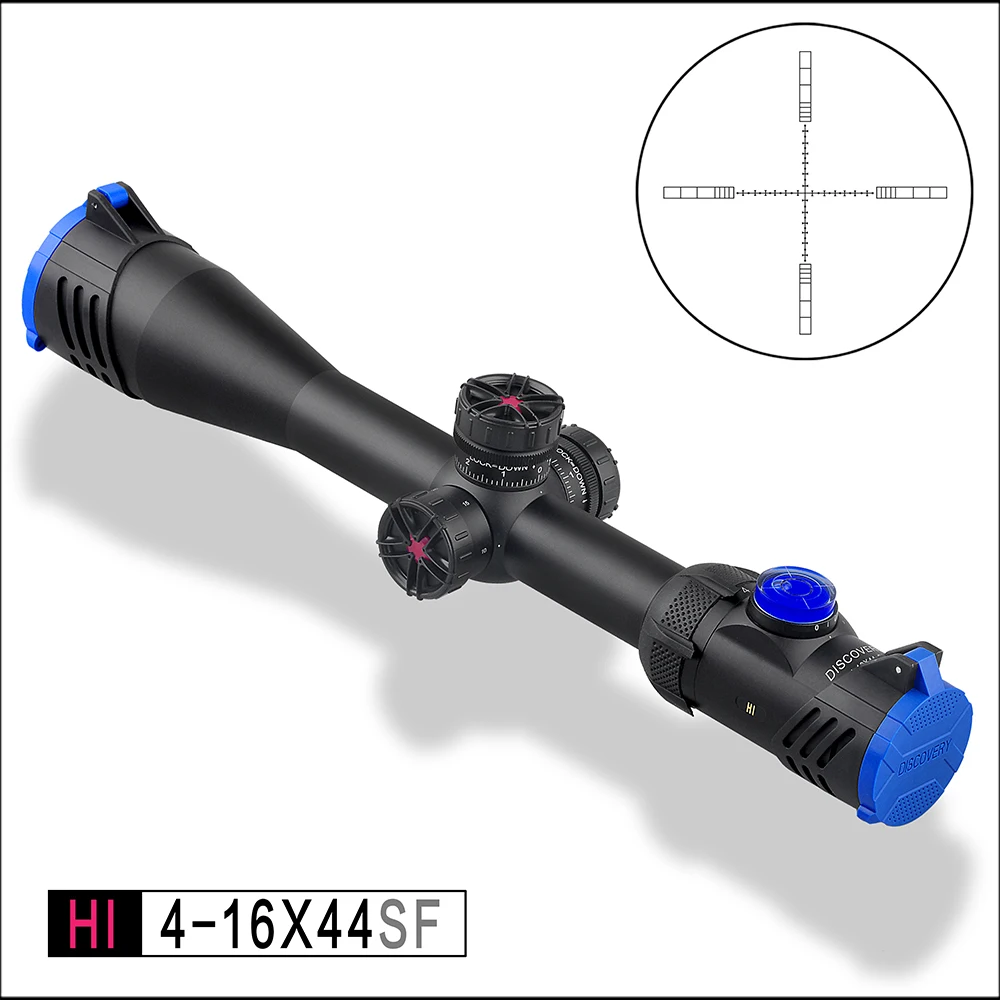 DISCOVERY riflescope HI 4-16X44SF 30MM diameter rifle red dot scope MIL-DOT reticle hunting tactical
DISCOVERY riflescope HI 4-16X44SF 30MM diameter rifle red dot scope MIL-DOT reticle hunting tactical