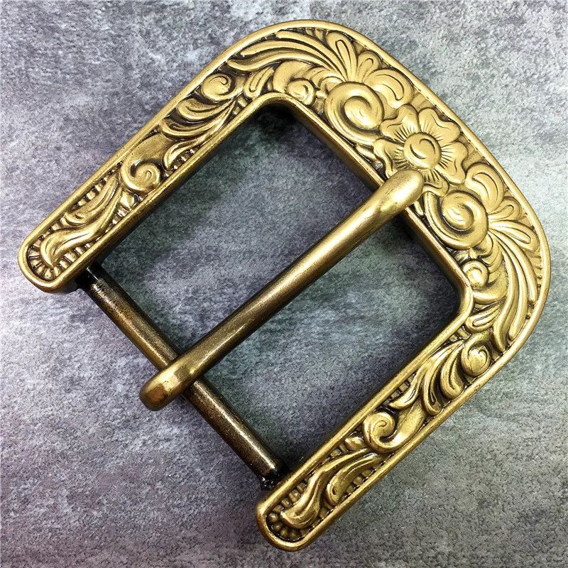 Craved Brass Belt Buckles Arabesque Belt Buckle (20)