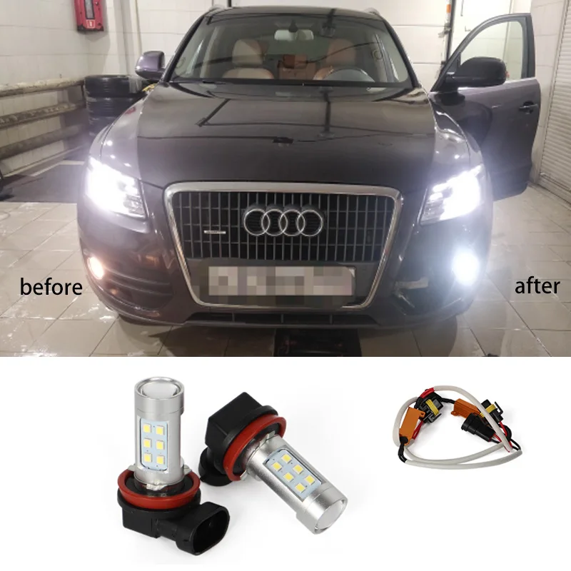 2x H8 H11 3528 SMD LED Fog Light Driving Bulb + Canbus Decoders Error Free For Audi A1 A4 A5 S5 A6 Q3 Q5 SQ5 TT
2x H8 H11 3528 SMD LED Fog Light Driving Bulb + Canbus Decoders Error Free For Audi A1 A4 A5 S5 A6 Q3 Q5 SQ5 TT