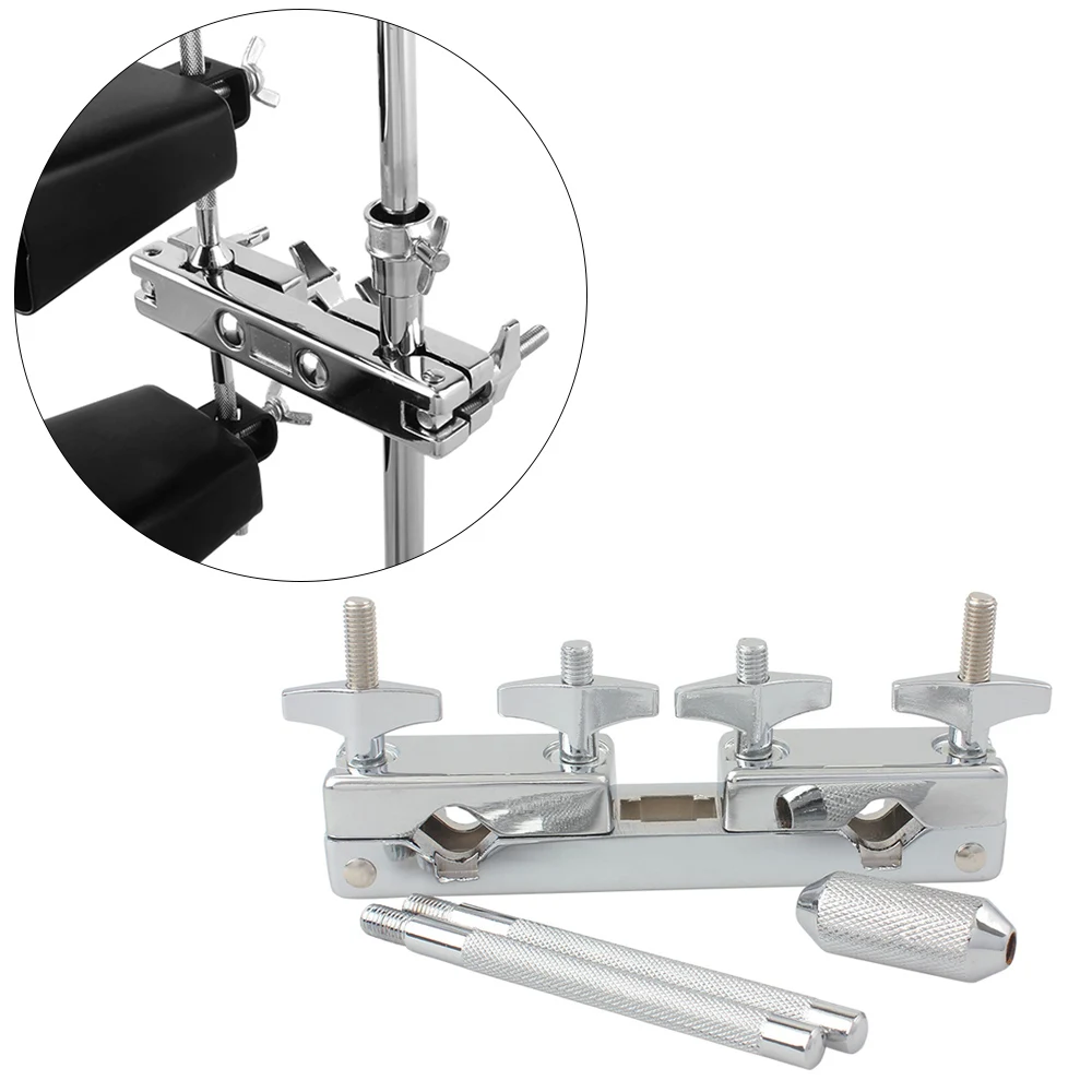 High Quality 1pcs Metal Connecting Clamp Holder Bracket Rod Percussion Drum Set for Cowbell Accessory drum set professional
High Quality 1pcs Metal Connecting Clamp Holder Bracket Rod Percussion Drum Set for Cowbell Accessory drum set professional