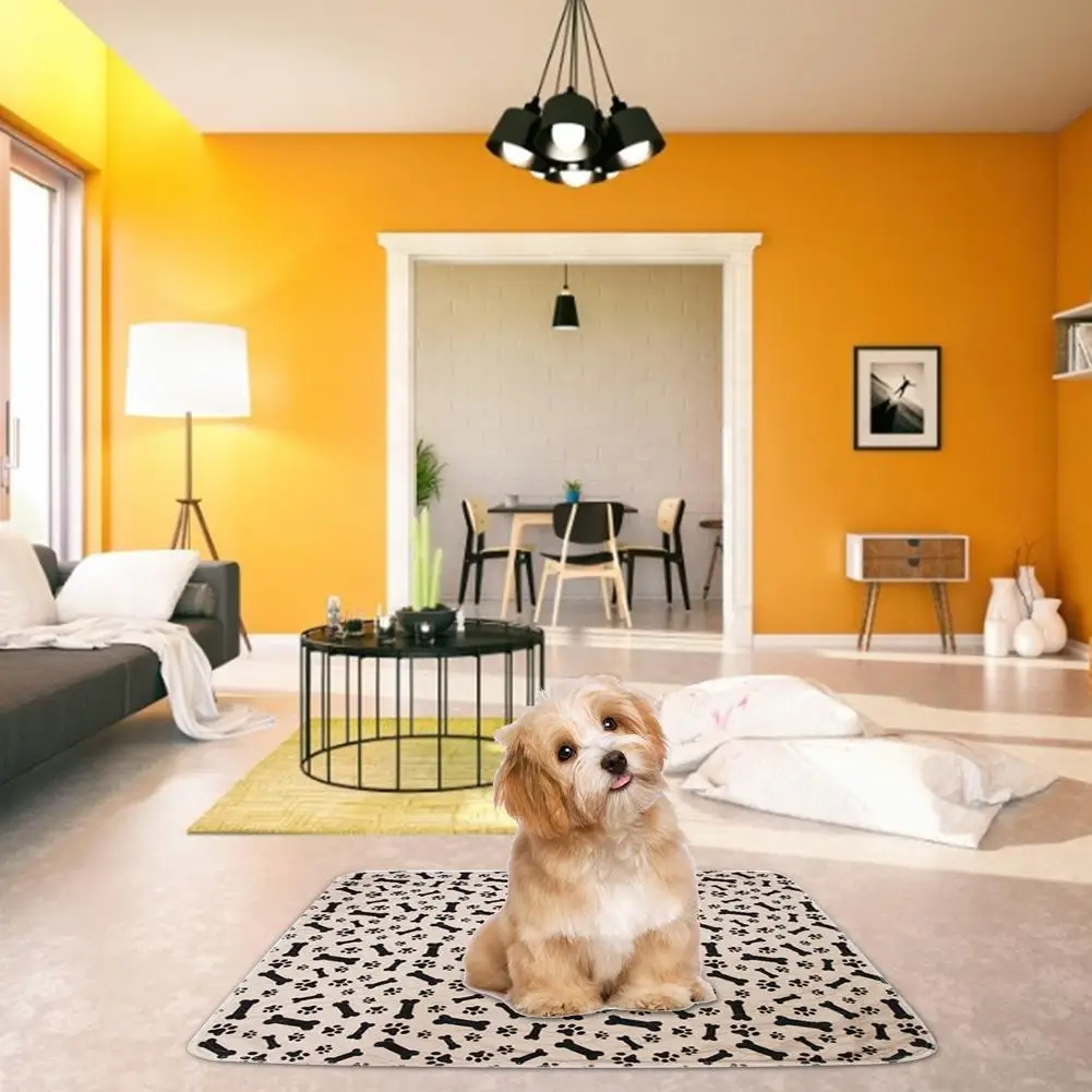 Dog Pee Pad Reusable Absorbent Waterproof Puppy Dog Cat Pee Bed Pad Carpet Urine Pet Training Mat
Dog Pee Pad Reusable Absorbent Waterproof Puppy Dog Cat Pee Bed Pad Carpet Urine Pet Training Mat