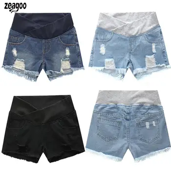 Women Casual Loose Elastic Waist Maternity Solid, Patchwork Low Shorts Denim Shorts Solid Above Knee Pockets
Women Casual Loose Elastic Waist Maternity Solid, Patchwork Low Shorts Denim Shorts Solid Above Knee Pockets