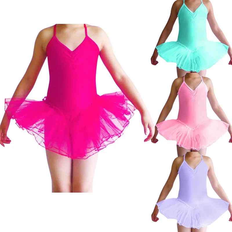 Girls Clothes Sets,Baby Girl Gymnastic Leotard Ballet Dancewear Bodysuits Dance Costume Jumpsuits Romper+Tutu Skirt 2PCS Cute Outfits Set Light Blue, 4-5 Years