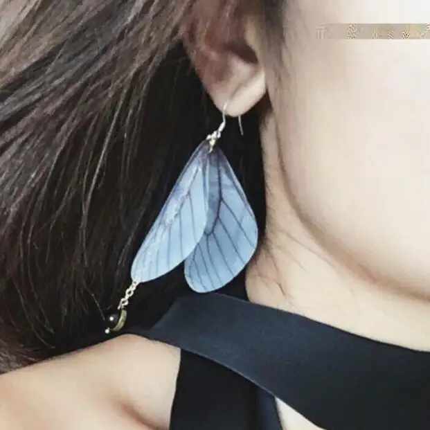 Timlee E223 Beautiful Fairy Tale Butterfly Wing Black Imitation Pearl Dangle Drop Earrings Gift Wholesale
Timlee E223 Beautiful Fairy Tale Butterfly Wing Black Imitation Pearl Dangle Drop Earrings Gift Wholesale