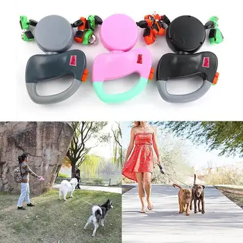 ABS Automatic Retractable Traction Rope With Two-headed Creative Dog Leash Dog Chain Pet Supplies Dog Accessories
ABS Automatic Retractable Traction Rope With Two-headed Creative Dog Leash Dog Chain Pet Supplies Dog Accessories