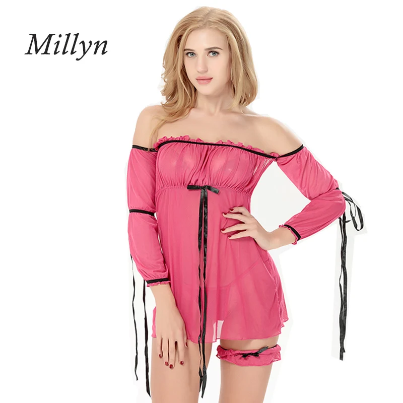 Millyn Ideas Erotic Lingerie Underwear Pink Sexy Lingerie Babydoll see through Nighty Chemise Dress Sleepwear Sexy Nightwear
Millyn Ideas Erotic Lingerie Underwear Pink Sexy Lingerie Babydoll see through Nighty Chemise Dress Sleepwear Sexy Nightwear