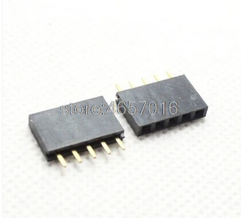Free shipping 1000PCS 2.54mm 1 X 4 Pin Gold-plated Single Row Straight Female Pin Header ROHS 
Free shipping 1000PCS 2.54mm 1 X 4 Pin Gold-plated Single Row Straight Female Pin Header ROHS