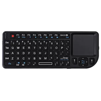 

2019 Hot 2.4GHz Wireless Mini Touchpad Keyboard With IR Light Keyboard For HTPC PS3 PS4 Drop Shipping