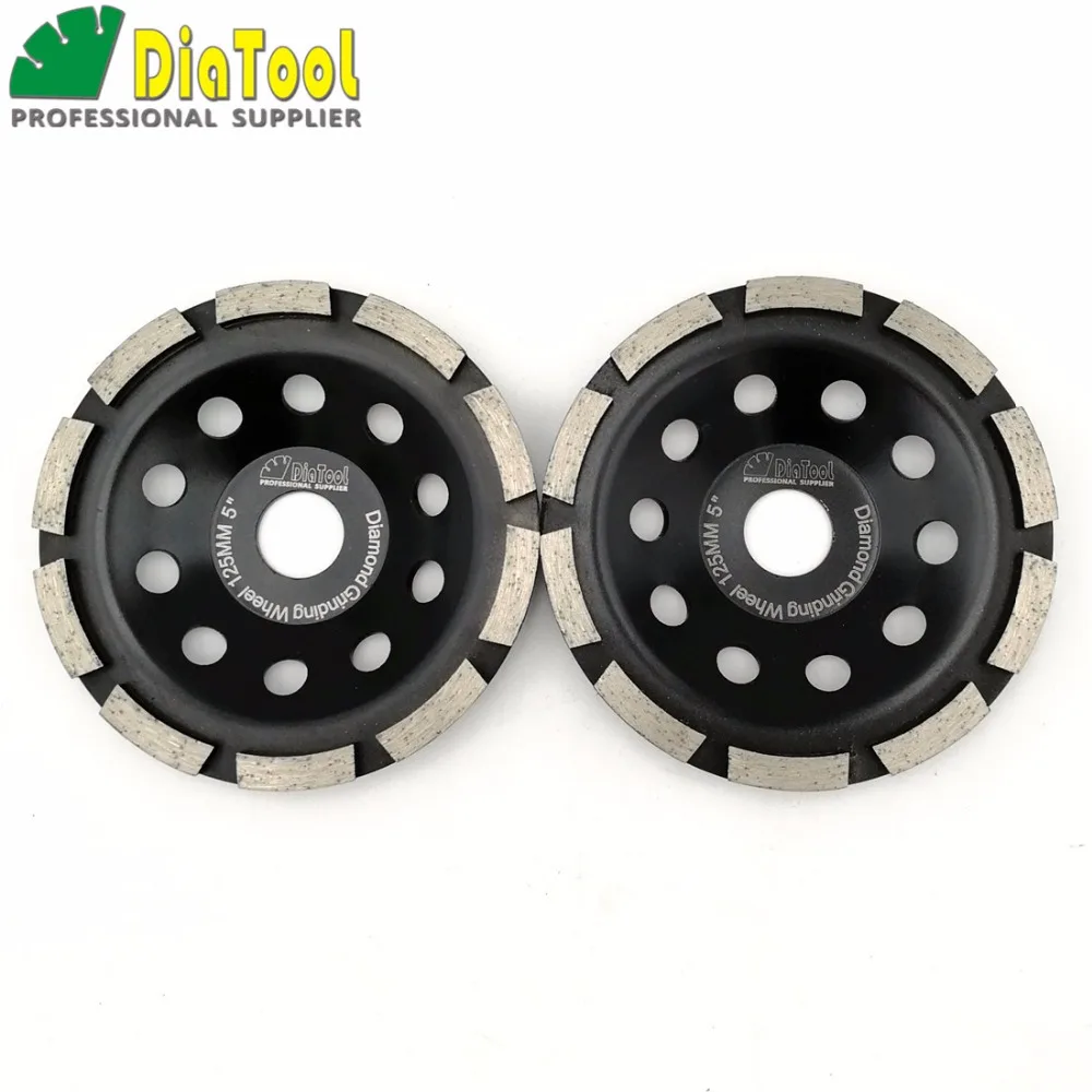 5" Diamond Grinding disc 125mm Single Row cup wheel for abrasive material #30/40 coarse fast working
5" Diamond Grinding disc 125mm Single Row cup wheel for abrasive material #30/40 coarse fast working