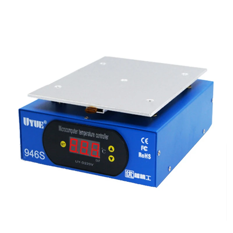 LCD Digital Platform Heating Plate Preheating Station UYUE 946S 220V/110V 400W for Mobile Phone LCD Screen Refurbish Repair
LCD Digital Platform Heating Plate Preheating Station UYUE 946S 220V/110V 400W for Mobile Phone LCD Screen Refurbish Repair