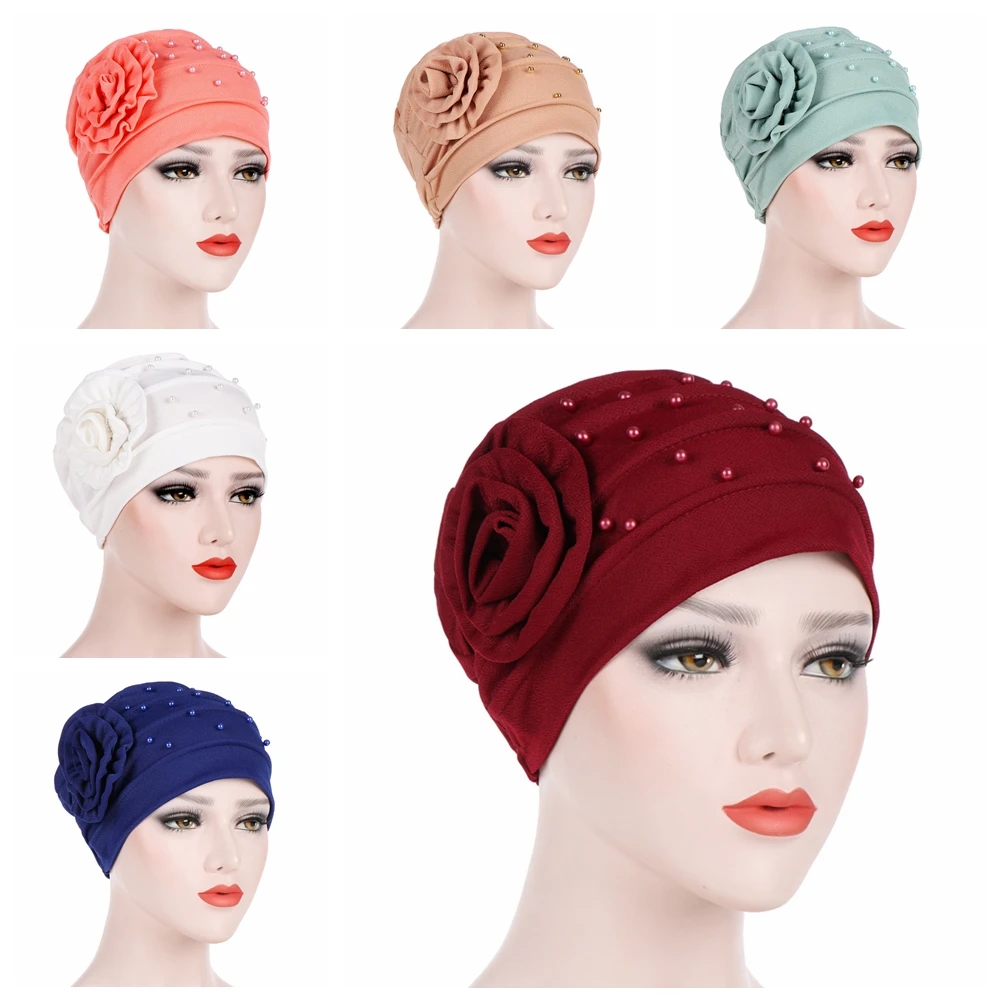 1 Pcs Fashion Women Beading Islamic India Hat Muslim Flower Ruffle Cancer Chemo Beanie Scarf Turban Pearl Hair Loss Wrap Cap
1 Pcs Fashion Women Beading Islamic India Hat Muslim Flower Ruffle Cancer Chemo Beanie Scarf Turban Pearl Hair Loss Wrap Cap