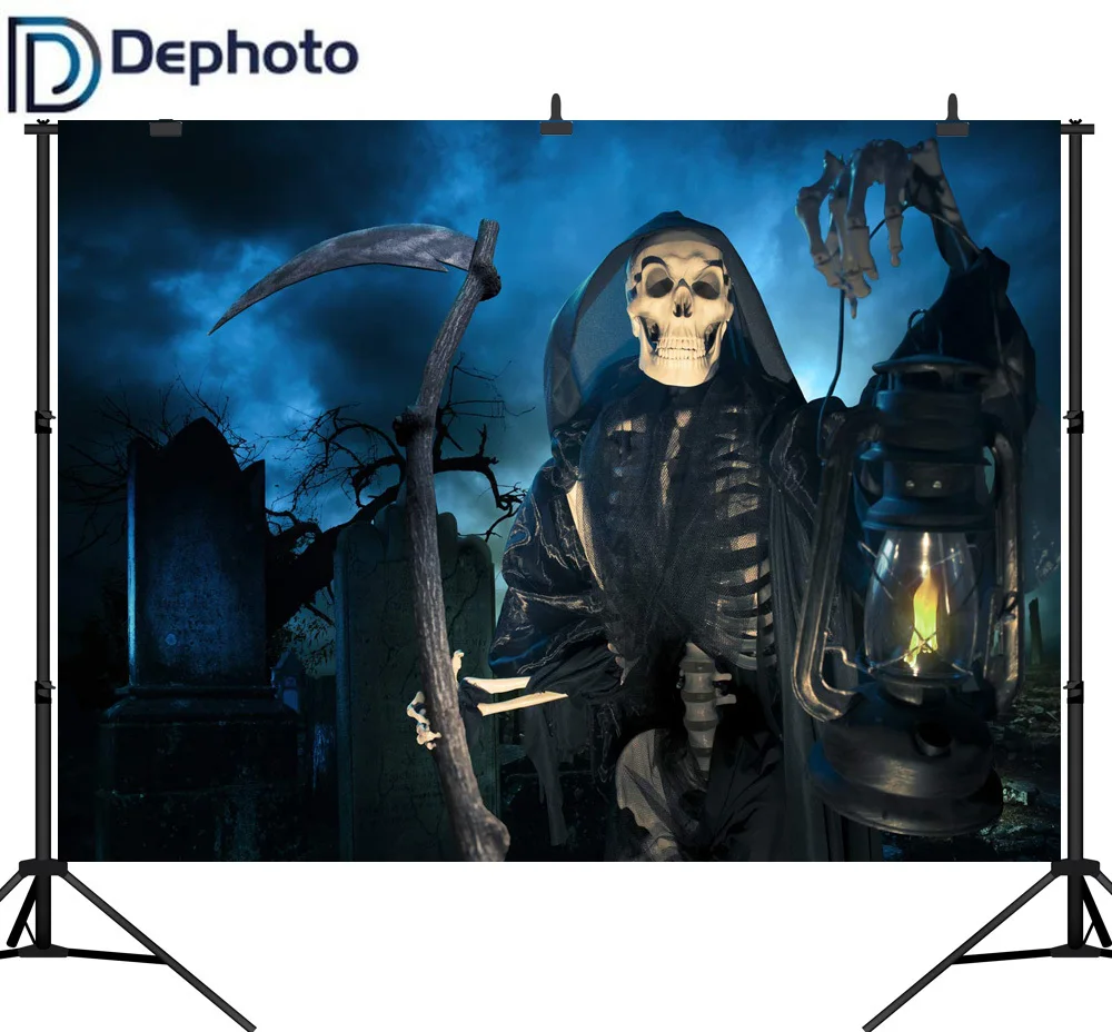 Dephoto Seamless Photography Photo Background Studio Backdrop Death Swung His Sickle At The Struggling Evil Spirit Halloween
Dephoto Seamless Photography Photo Background Studio Backdrop Death Swung His Sickle At The Struggling Evil Spirit Halloween