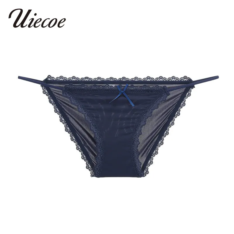 UIECOE Women Lace Bikini Elastic Floral Lace Women Briefs Sexy Female Tied Panties Underwear Intimates G-string
UIECOE Women Lace Bikini Elastic Floral Lace Women Briefs Sexy Female Tied Panties Underwear Intimates G-string
