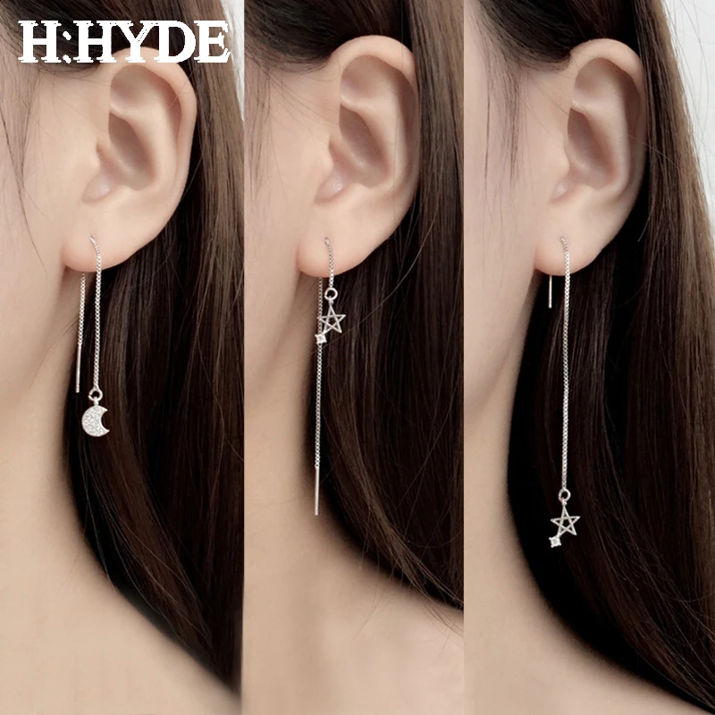 H:HYDE Fashion Star Moon Bead Drop Earrings Women Korea Personality Geometric Triangle Long Tassel Earrings Statement Jewelry
H:HYDE Fashion Star Moon Bead Drop Earrings Women Korea Personality Geometric Triangle Long Tassel Earrings Statement Jewelry