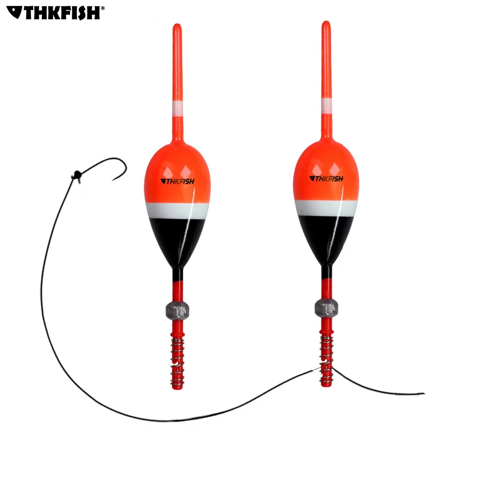 2 pieces 6"X1.14'' Spring Fishing Float Bobber Crappie Panfish Balsa Wooden Spring Slip Float Rig With Lead
2 pieces 6"X1.14'' Spring Fishing Float Bobber Crappie Panfish Balsa Wooden Spring Slip Float Rig With Lead