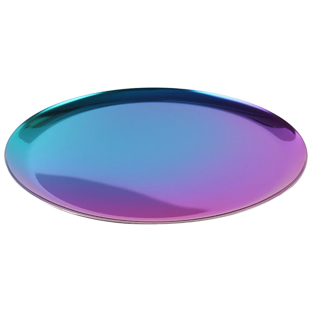 Organizer Stainless Steel Round Kitchen Home Multifunctional Thickened Storage Tray Tea Fruit Plate Decoration Single Layer
Organizer Stainless Steel Round Kitchen Home Multifunctional Thickened Storage Tray Tea Fruit Plate Decoration Single Layer