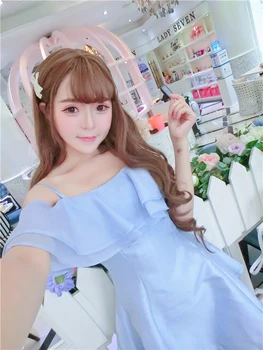 Princess sweet lolita dress Temperament fashion women dress Lotus Leaf Edge Slimming Dresses with Shoulders exposed XH163
Princess sweet lolita dress Temperament fashion women dress Lotus Leaf Edge Slimming Dresses with Shoulders exposed XH163