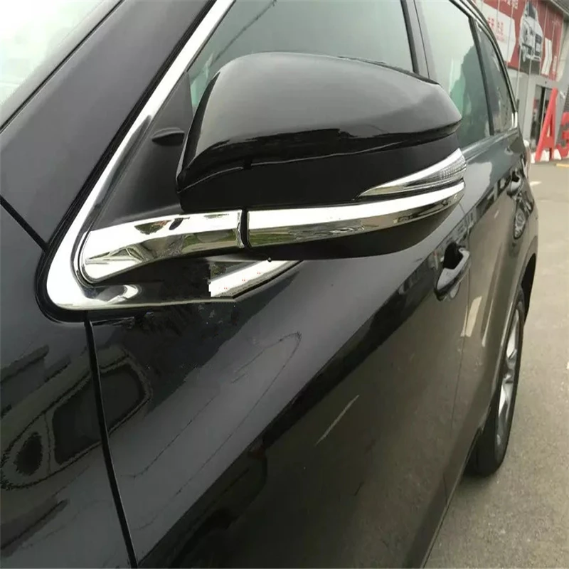 car auto cover styling for Toyota Highlander Kluger XU50 2014 2015 2016 2017 ABS chrome side wing fender rearview mirror trim
car auto cover styling for Toyota Highlander Kluger XU50 2014 2015 2016 2017 ABS chrome side wing fender rearview mirror trim