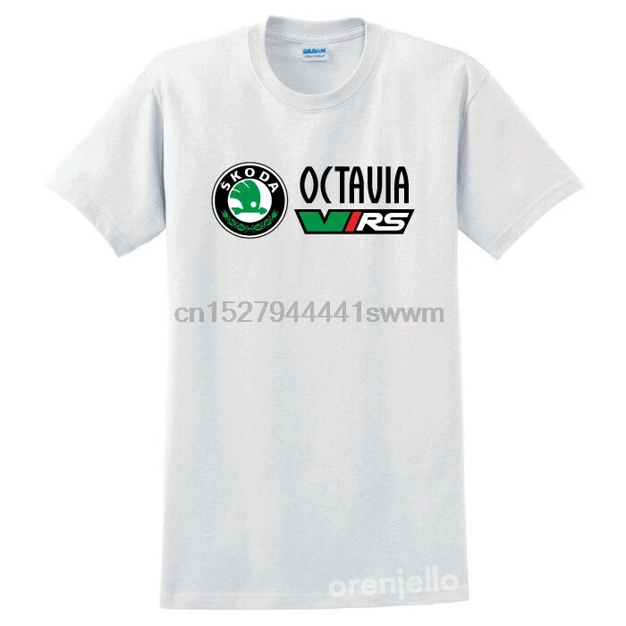 Skoda Octavia VRS T-Shirt White S-5XL