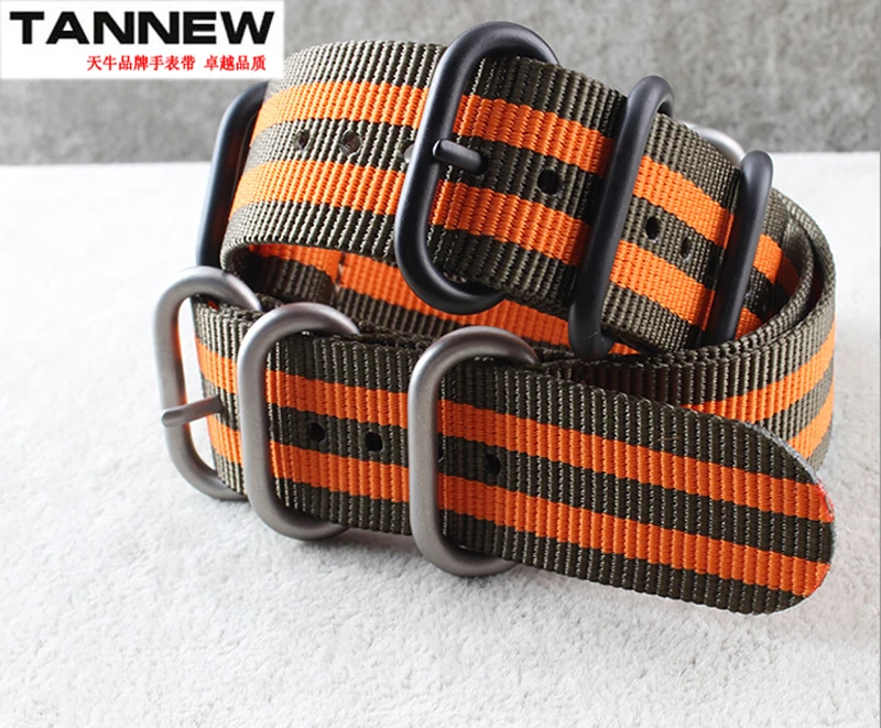 New high-quality strap 20mm 22mm Premuim PVD five laps nylon multicolor NATO military diver's wristwatch band with free shipping
New high-quality strap 20mm 22mm Premuim PVD five laps nylon multicolor NATO military diver's wristwatch band with free shipping