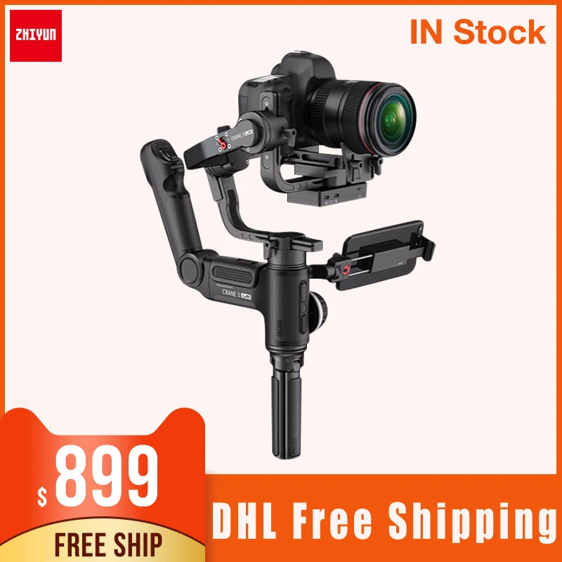 ZHIYUN Crane 3 LAB 3-Axis Wireless Camera Stabilizer ViaTouch Control Handheld Gimbal for DSLR vs DJI Ronin S MOZA AIR 2 Weebill
ZHIYUN Crane 3 LAB 3-Axis Wireless Camera Stabilizer ViaTouch Control Handheld Gimbal for DSLR vs DJI Ronin S MOZA AIR 2 Weebill
