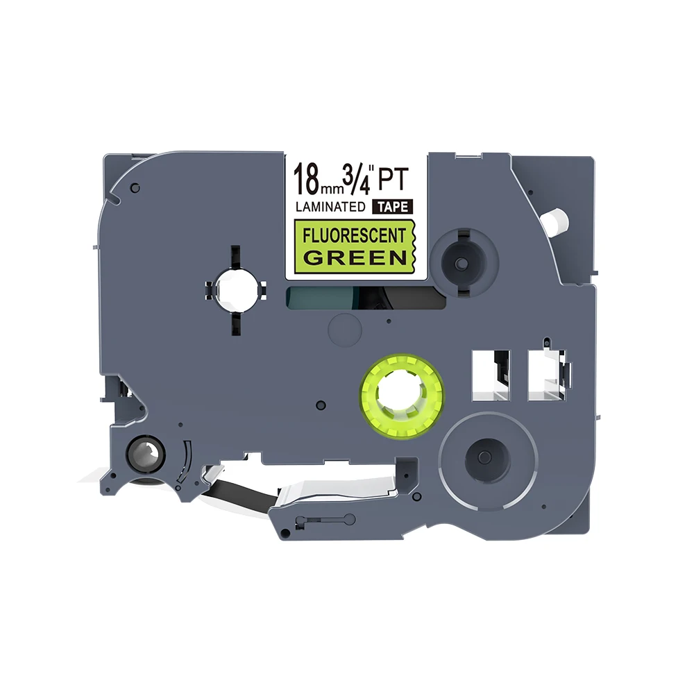 compatible Black on Flu.Green TZe-D41 TZ-D41 18mm laminated label tapes for Ptouch label printers
compatible Black on Flu.Green TZe-D41 TZ-D41 18mm laminated label tapes for Ptouch label printers