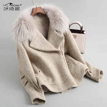 Real Fur Coat Korean Autumn Winter Jacket Women Clothes 2018 Vintage Raccoon Dog Fur Lining Slim Coats Manteau Femme Hiver 68229
Real Fur Coat Korean Autumn Winter Jacket Women Clothes 2018 Vintage Raccoon Dog Fur Lining Slim Coats Manteau Femme Hiver 68229
