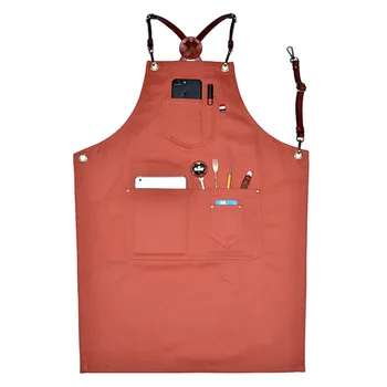 Shoulder strap cowboy apron barista barber work aprons restaurant bar baking overalls
Shoulder strap cowboy apron barista barber work aprons restaurant bar baking overalls