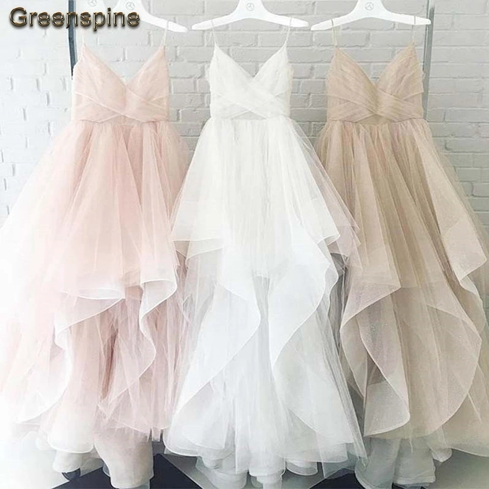 Greenspine Spaghetti Strap Pink Wedding Dress 2019 Sexy Backless Bridal Dresses Front Short Back Long Wedding Gown Hochzeit
Greenspine Spaghetti Strap Pink Wedding Dress 2019 Sexy Backless Bridal Dresses Front Short Back Long Wedding Gown Hochzeit