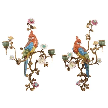 High-end ceramic copper Candlestick European style luxury candle holders Housewarming Gift
High-end ceramic copper Candlestick European style luxury candle holders Housewarming Gift