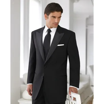 Smoking Custom Made Latest Design Mens Suits Groom Tuxedos Groomsmen Wedding Party Dinner Best Man Blazer (jacket+pants) K1566
Smoking Custom Made Latest Design Mens Suits Groom Tuxedos Groomsmen Wedding Party Dinner Best Man Blazer (jacket+pants) K1566