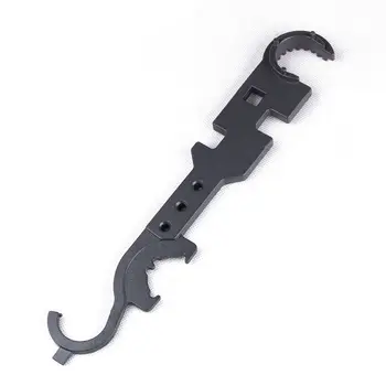 Tactical Black Color AR15 M16 M4 Wrench Tool Combo Rifle Wrench Combo Multi Tool for Outdoor Hunting
Tactical Black Color AR15 M16 M4 Wrench Tool Combo Rifle Wrench Combo Multi Tool for Outdoor Hunting