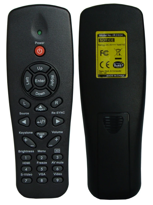 Original Projector remote control for optoma projector DT3401 DN2401 ES526 ES526L DP3301,universal remote control
Original Projector remote control for optoma projector DT3401 DN2401 ES526 ES526L DP3301,universal remote control