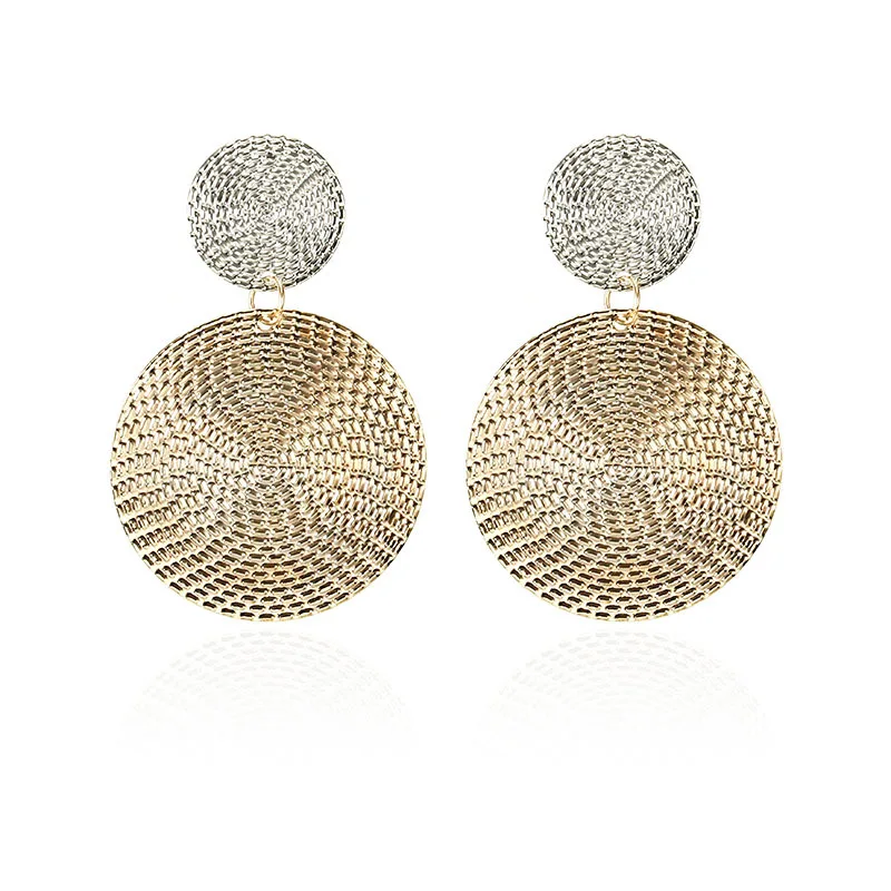 Yunkingdom big punk earrings double color drop earrings for women fashion ethnic Indian jewelry 2019 new
Yunkingdom big punk earrings double color drop earrings for women fashion ethnic Indian jewelry 2019 new