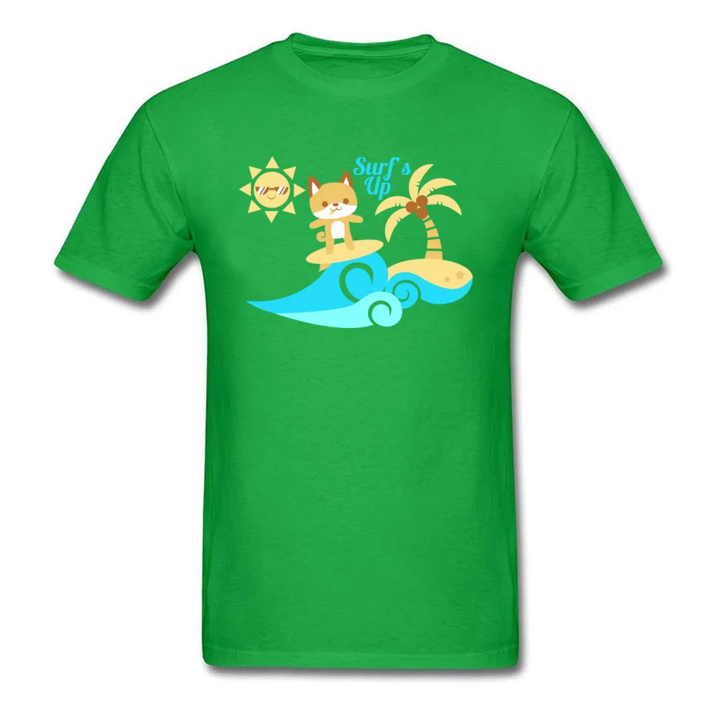 Surfer Shiba Inu_green