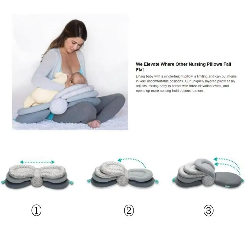 layered nursing pillow