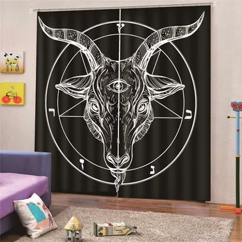 3D Digital Print Oxhead Modern Blackout Curtains for Living Room Bedroom Window for Fabric Custom made Home Decor Draps AP18
3D Digital Print Oxhead Modern Blackout Curtains for Living Room Bedroom Window for Fabric Custom made Home Decor Draps AP18