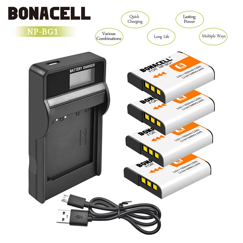 bonacell NP BG1 NP-BG1 for Sony Battery LCD Charger DSC-T100 DSC-T20 DSC-H3 DSC-H7 DSC-H9 DSC-H10 DSC-H20 DSC-N2 DSC-N1
bonacell NP BG1 NP-BG1 for Sony Battery LCD Charger DSC-T100 DSC-T20 DSC-H3 DSC-H7 DSC-H9 DSC-H10 DSC-H20 DSC-N2 DSC-N1