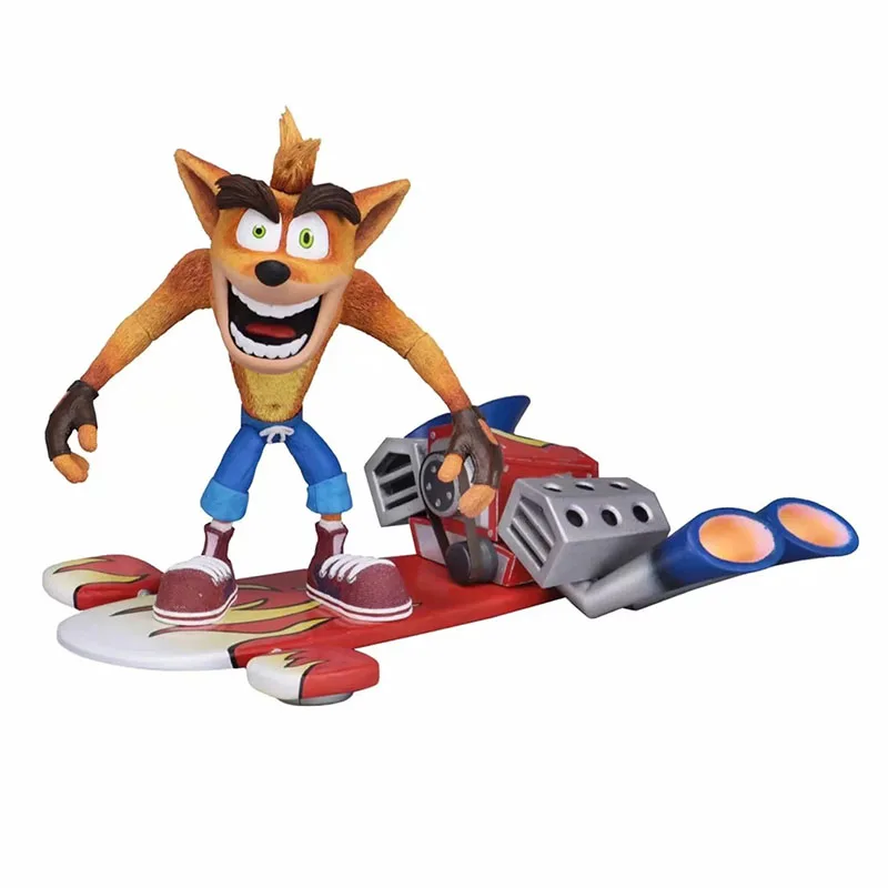 Anime 1/8th Scale Painted Figure Crash Bandicoot Deluxe With Jet Board Action PVC Figure Toy Brinquedos 18CM
Anime 1/8th Scale Painted Figure Crash Bandicoot Deluxe With Jet Board Action PVC Figure Toy Brinquedos 18CM
