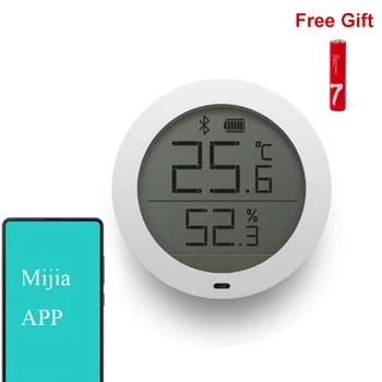Xiaomi Mijia Bluetooth Hygrothermograph High Sensitive Thermometer LCD Screen Smart Temperature Humidity Sensor Battery included
Xiaomi Mijia Bluetooth Hygrothermograph High Sensitive Thermometer LCD Screen Smart Temperature Humidity Sensor Battery included