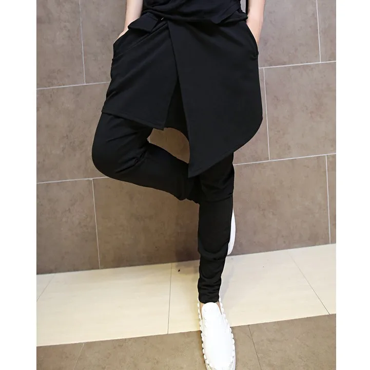 27-44 2019 men's clothing Hair Stylist fashion singer Non-mainstream pantskirt harem pants trousers plus size costumes
27-44 2019 men's clothing Hair Stylist fashion singer Non-mainstream pantskirt harem pants trousers plus size costumes