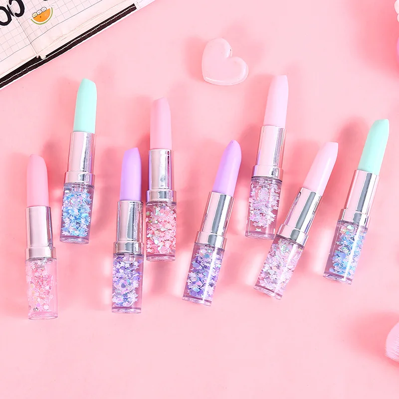 1Pc Creative Lipstick Shape Glitter Gel Pen Bling Bling Quicksand Office 0.5mm Signature Pen Stationery School Office Supplies
1Pc Creative Lipstick Shape Glitter Gel Pen Bling Bling Quicksand Office 0.5mm Signature Pen Stationery School Office Supplies