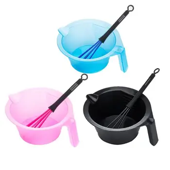 Pro Salon Hair Dyeing Bowl Whisk Hair Coloring Dye Mixer Tint Bowls Dyestuff Whisk Hairdressing Styling DIY Tool
Pro Salon Hair Dyeing Bowl Whisk Hair Coloring Dye Mixer Tint Bowls Dyestuff Whisk Hairdressing Styling DIY Tool