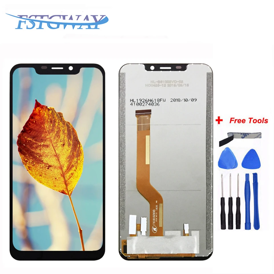 6.18" For Oukitel C12 Pro LCD Display+Touch Screen Digitizer Assembly 100% Tested Replacement For C12 pro LCD + Free Tools
6.18" For Oukitel C12 Pro LCD Display+Touch Screen Digitizer Assembly 100% Tested Replacement For C12 pro LCD + Free Tools