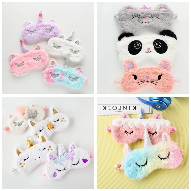 Panda Unicorn Eye Mask Plush Animal Stuffed Eye Mask Kawaii Cute Plush Eye Mask Girl Toys Suitable Travel Home Party Plush Gifts
Panda Unicorn Eye Mask Plush Animal Stuffed Eye Mask Kawaii Cute Plush Eye Mask Girl Toys Suitable Travel Home Party Plush Gifts