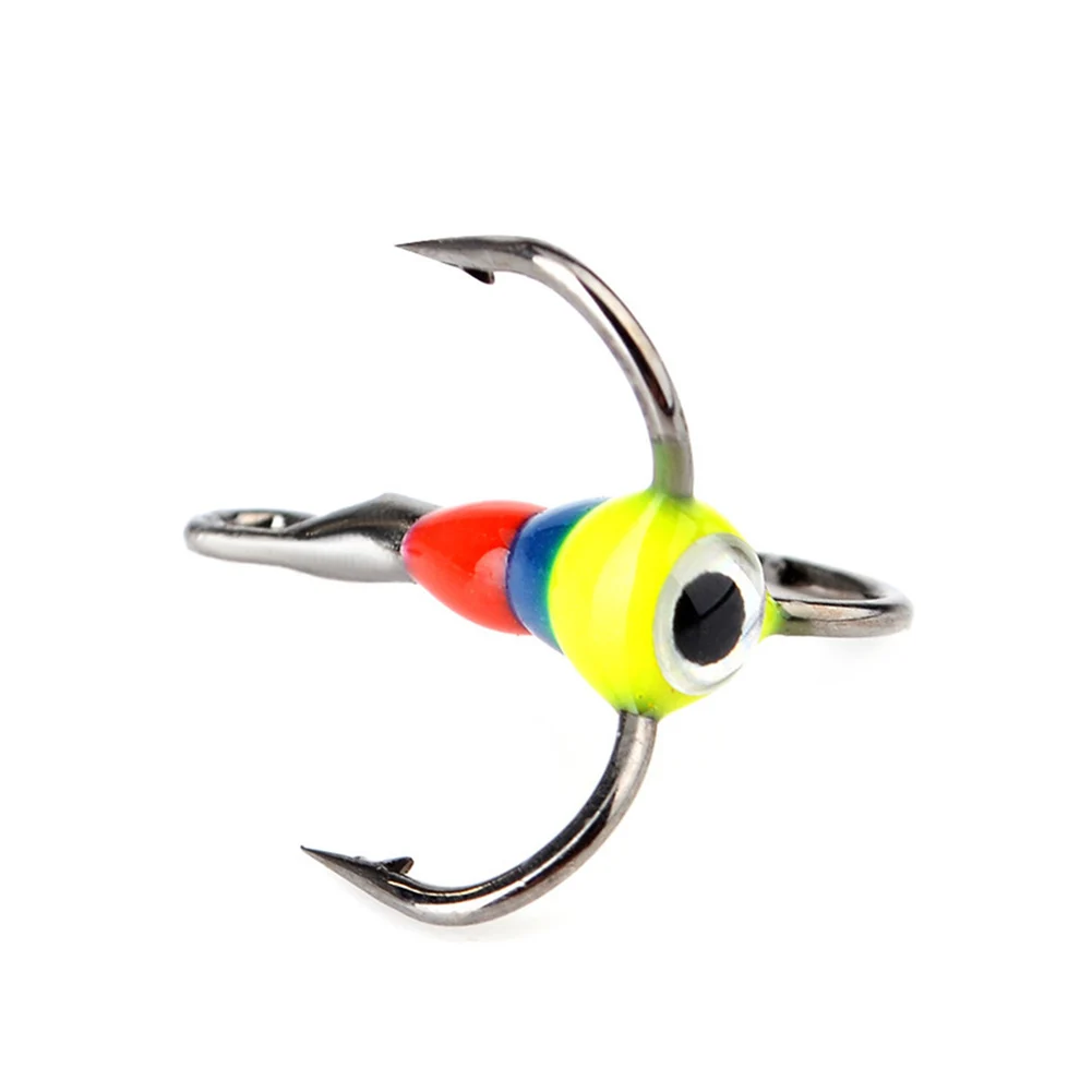 New 8# 10# 12# 14# Fishing Hooks Winter Ice Fishing Three-jaw Hook High Carbon Steel Tackle Tools LMH66
New 8# 10# 12# 14# Fishing Hooks Winter Ice Fishing Three-jaw Hook High Carbon Steel Tackle Tools LMH66