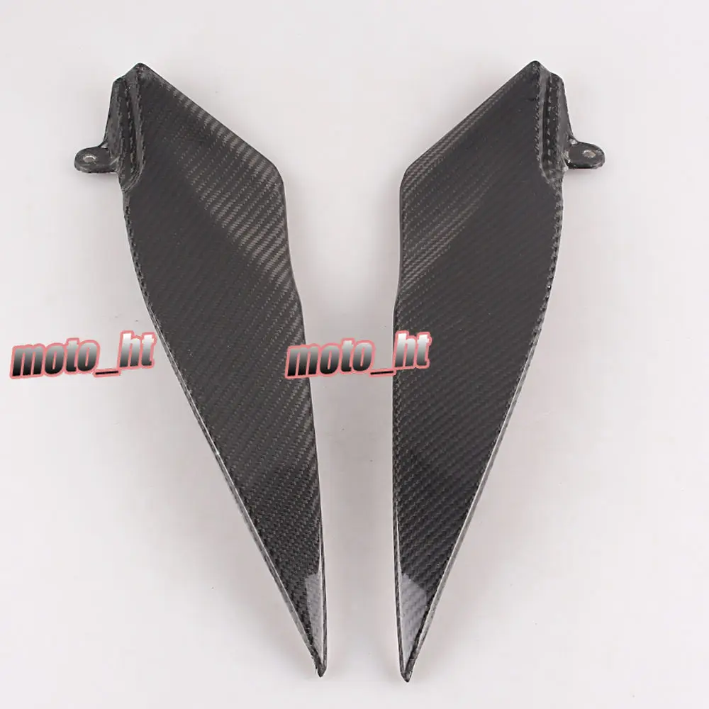Carbon Fiber Motorcycle Tank Side Cover Panel Fairing for Yamaha YZF R1 2007 2008