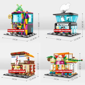 Hot city street view building block Carlsbergs KTV apple store ajisen Ramen Flower shop bricks jobs figures toys collection gift 
Hot city street view building block Carlsbergs KTV apple store ajisen Ramen Flower shop bricks jobs figures toys collection gift