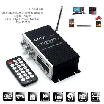 Dragonpad LEPY Bluetooth Mini Power Audio Amplifier Hi-Fi AMP MP3 FM USB SD AUX Car Home
Dragonpad LEPY Bluetooth Mini Power Audio Amplifier Hi-Fi AMP MP3 FM USB SD AUX Car Home